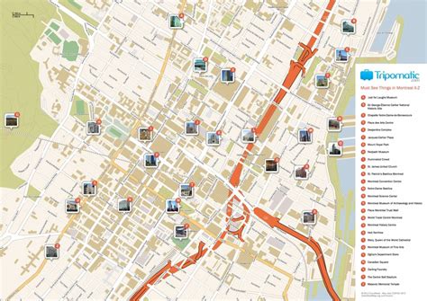 Printable Map Of Downtown Montreal | Printable Maps