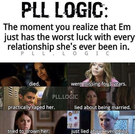 Pll Emily | Pretty little liars quotes, Pretty little liars meme, Pretty little liars series