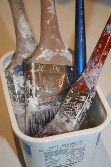 How to Clean your Paint Brush with Vinegar | Cleaning paint brushes, Cleaning hacks, Paint brushes