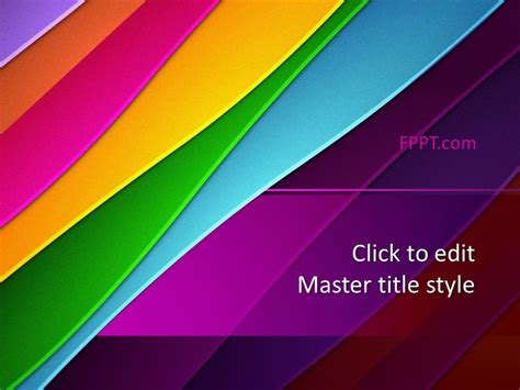 Free Colorful PowerPoint Design Template - Free PowerPoint Templates