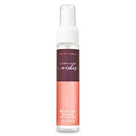 Bath And Body Works Sanitizer Spray A Thousand Wishes | Hand Sanitizer ...