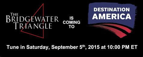 The Bridgewater Triangle on Destination America! | The Bridgewater Triangle