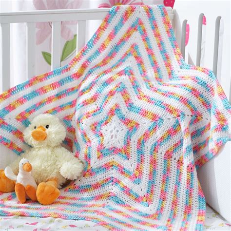 10 Colorful Crochet Baby Blanket Free Patterns — Blog.NobleKnits