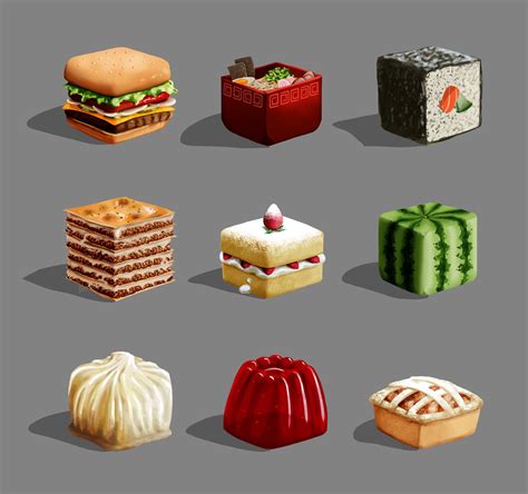 Cube Food | Menu design inspiration, Cube, Cube recipe