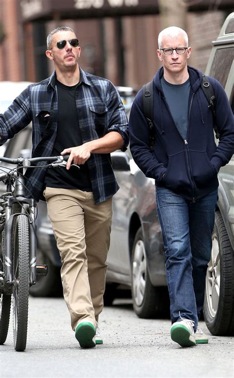 Anderson Cooper and Boyfriend Benjamin Maisani Rock Matching Sneakers in NYC—See the Pic! | E! News