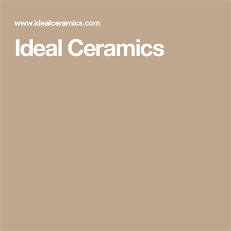 Ideal Ceramics | Ceramics, Ideal, Dream closets