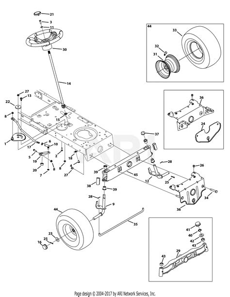 Mtd Yard Machine Riding Lawn Mower Parts Diagram | Reviewmotors.co