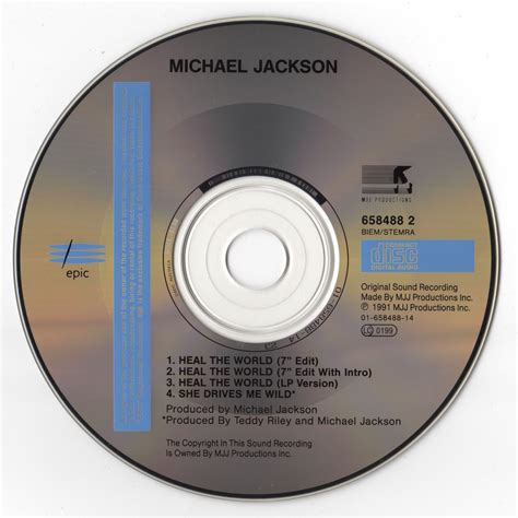 Heal The World - Michael Jackson mp3 buy, full tracklist