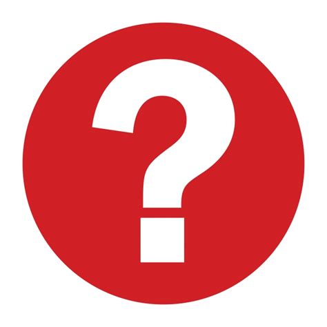 Question mark icon flat red round button vector illustration – MECO