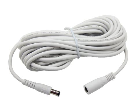 Dericam Universal 20ft Power Extension Cable, DC 12 Volt Adapter Cord ...