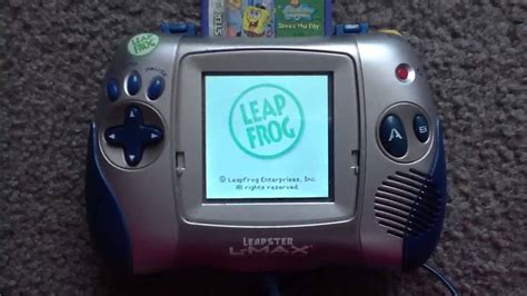 Leapster L-Max & 4 games (with turning off) - YouTube