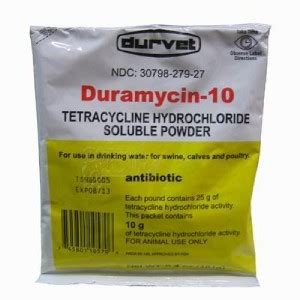 Duramycin-10 6.4oz soluble powder Tetracycline