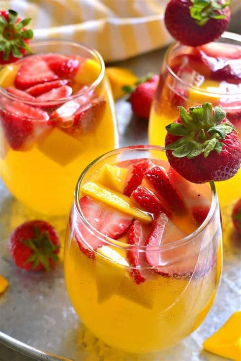 Strawberry Mango Sangria – Lemon Tree Dwelling