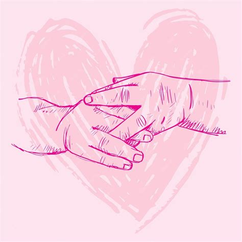 Premium Vector | Baby hand. human hands sketch drawing illustration.