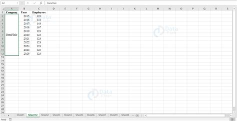 Types of Charts in Excel - DataFlair