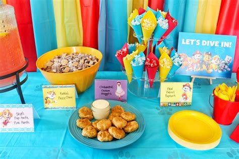 PAW Patrol Party Ideas (Food, Decorations, Games, and Free Printables ...