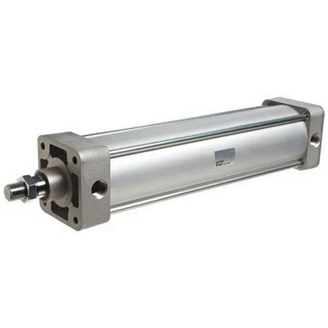 SMC PNEUMATICS Silver SMC Air Cylinder CA1 Model, Model Number: Ca1 Ca2 ...