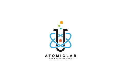 Science Lab Logo Design Graphic by sabavector · Creative Fabrica