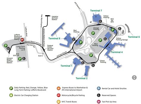 Jfk Airport Ground Transportation - Transport Informations Lane