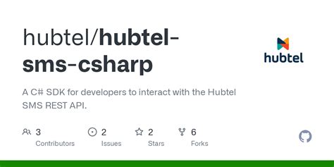 GitHub - hubtel/hubtel-sms-csharp: A C# SDK for developers to interact ...