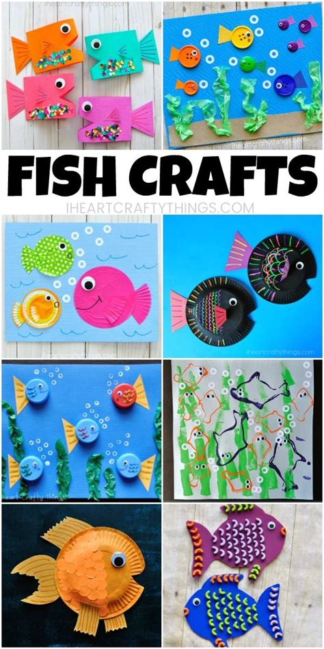 Here are 10 fun fish crafts for kids that are simple to make, are colorful and work great any ...