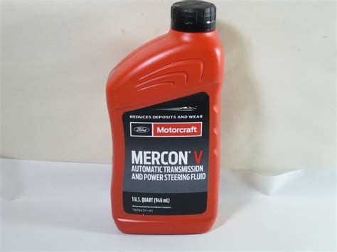 Motorcraft Mercon V Automatic Transmission Fluid XT-5-QMC One Quart | eBay