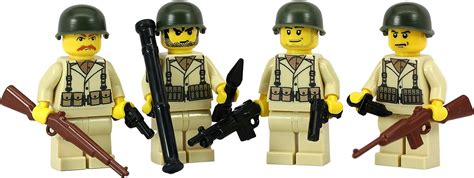 Custom US Army WW2 Soldiers Squad Minifigures Philippines | Ubuy