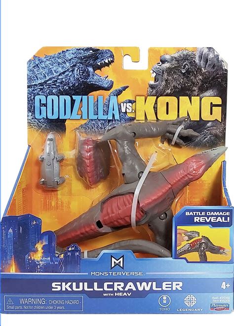 Godzilla vs Kong 6" skullcrawler with heav - $65. , Hobbies & Toys, Toys & Games on Carousell