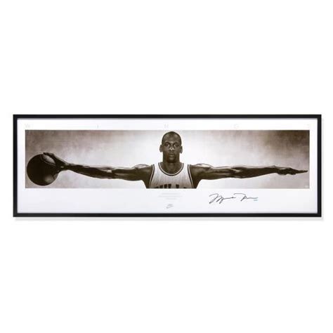 Michael Jordan Framed Wings Poster 17x44 3D | ubicaciondepersonas.cdmx ...