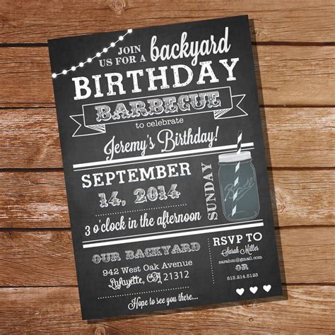 BBQ Birthday Invitation - 15+ Examples, How to Make