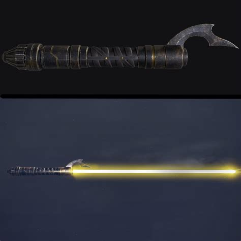 I 3d modeled an old republic style lightsaber : r/StarWars