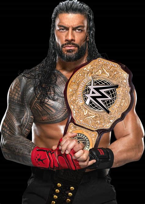 Roman Reigns World Heavyweight champion WWE by NikolayPronin on DeviantArt