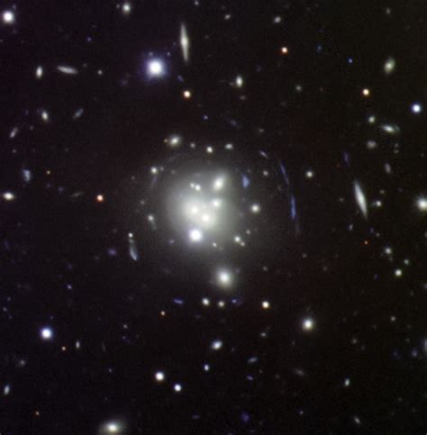 Astronomy Cmarchesin: Massive Cluster Galaxies Move in Unexpected Ways