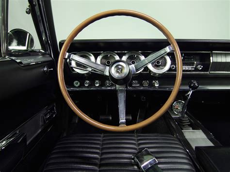 1966, Dodge, Charger, 383, Muscle, Classic, Interior Wallpapers HD ...