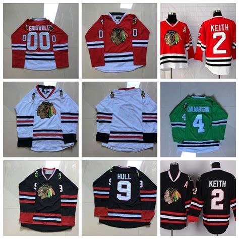 2020 Chicago Blackhawks Hockey Jerseys 00 Clark Griswold 2 Duncan Keith ...