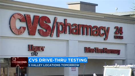 COVID-19 drive-thru testing sites to open at 4 Valley CVS pharmacies tomorrow - ABC30 Fresno