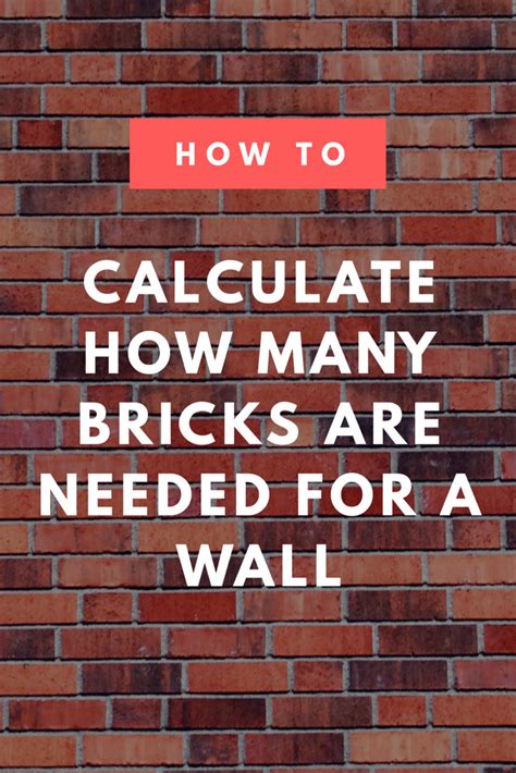 Brick Calculator - Estimate Bricks and Mortar - Inch Calculator