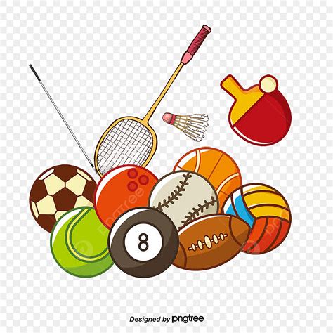 Sport Equipment Clipart Transparent PNG Hd, Sports Equipment Vector ...