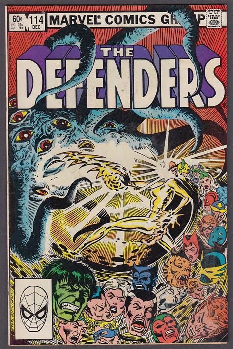 The DEFENDERS #114 Marvel comic book 12 1982