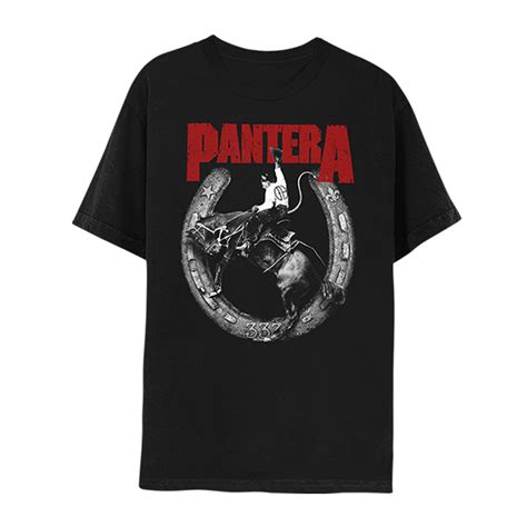 Horseshoe World Tour 2023 Black T-Shirt – Pantera Official Store