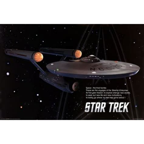 Star Trek - Enterprise Poster Print (36 x 24) - Walmart.com