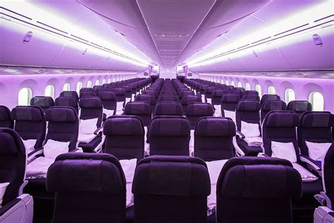 Interior of our new 787-9 Dreamliner. #AirNewZealand #AirNZ #NewZealand ...