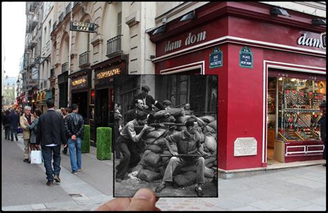 World War II Photos of Paris, Then and Now - Gallery | eBaum's World