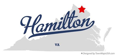 Map of Hamilton, VA, Virginia