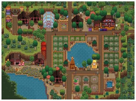 15 most creative Stardew Valley farm layouts (2023)