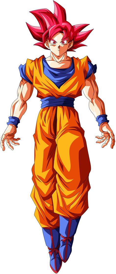 Goku Super Saiyan God by Arbiter720 on DeviantArt