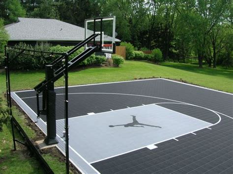 Outdoor Basketball Court