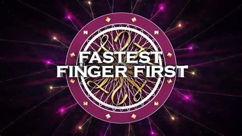 Fastest Finger First | UK Gameshows Wiki | Fandom