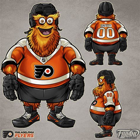 Philadelphia Flyers Mascot Design Gritty - Flyland Designs, Freelance ...