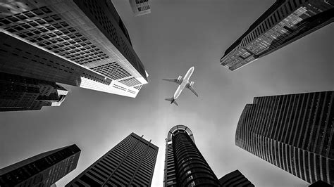 🔥 Free download Free download Buildings and Airplane View Wallpaper Wallpaper [1920x1080] for ...